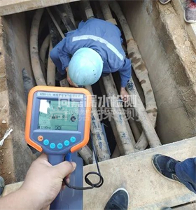 豆河镇管线探测